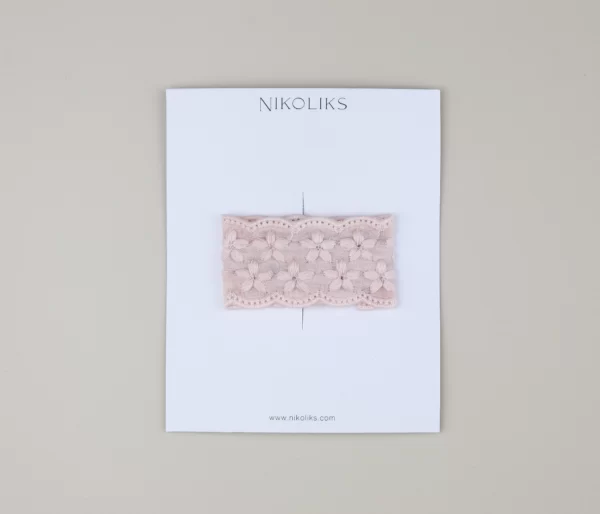 PINK SNAP CLIP LACE