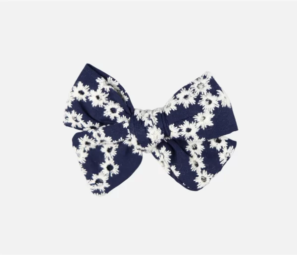NAVY BOW CLIP BABY