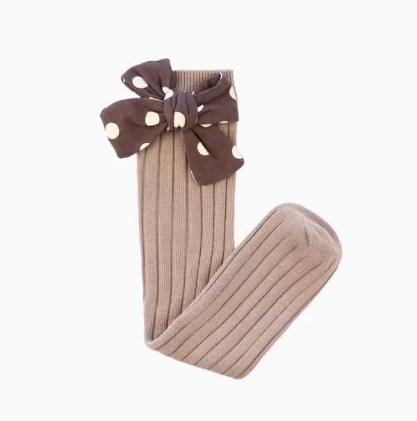 POLKA DOT KNEE HIGH SOCKS ~ BISCOFF